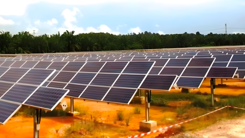5MWp Ground-Mounted Tracker System Solar PV (KLIA)